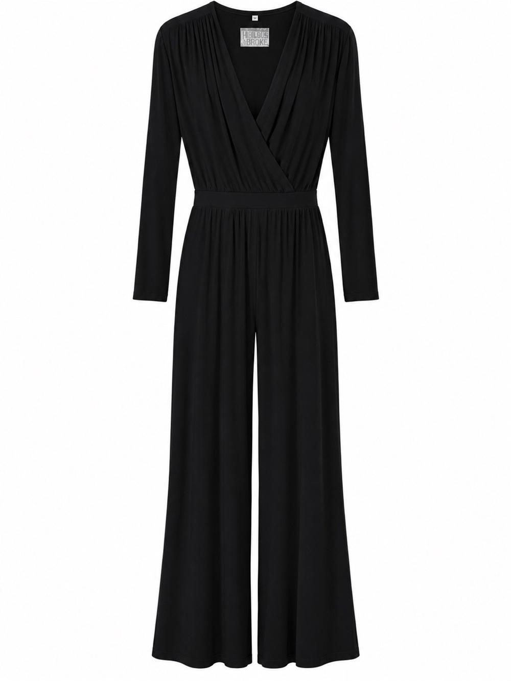 Young Fabulous & Broke Black Wide Leg Jumpsuit Medium